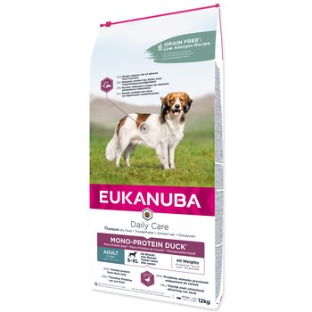 Krmivo EUKANUBA Daily Care Adult Mono Protein Duck 12kg-KS