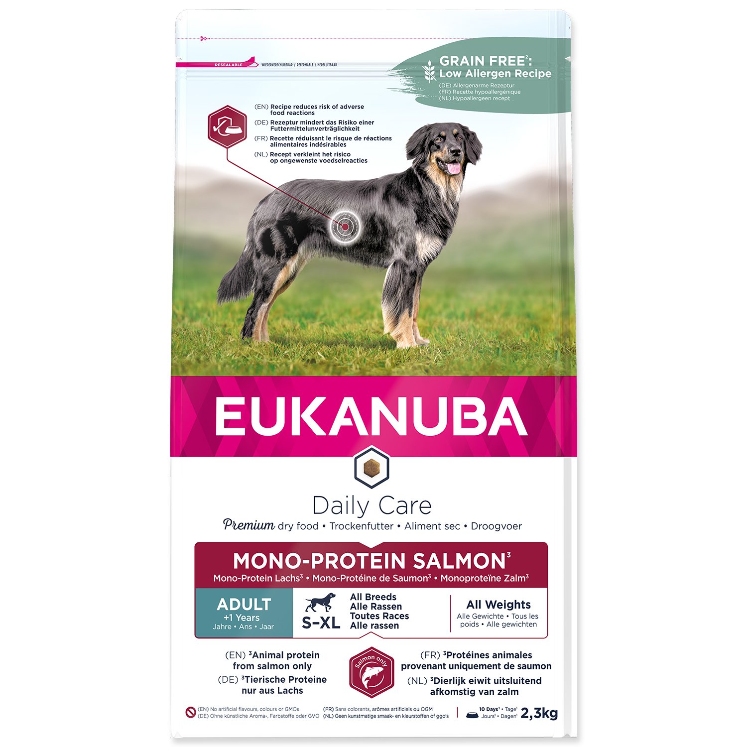Krmivo EUKANUBA Daily Care Adult Mono Protein Salmon 2,3kg-KS