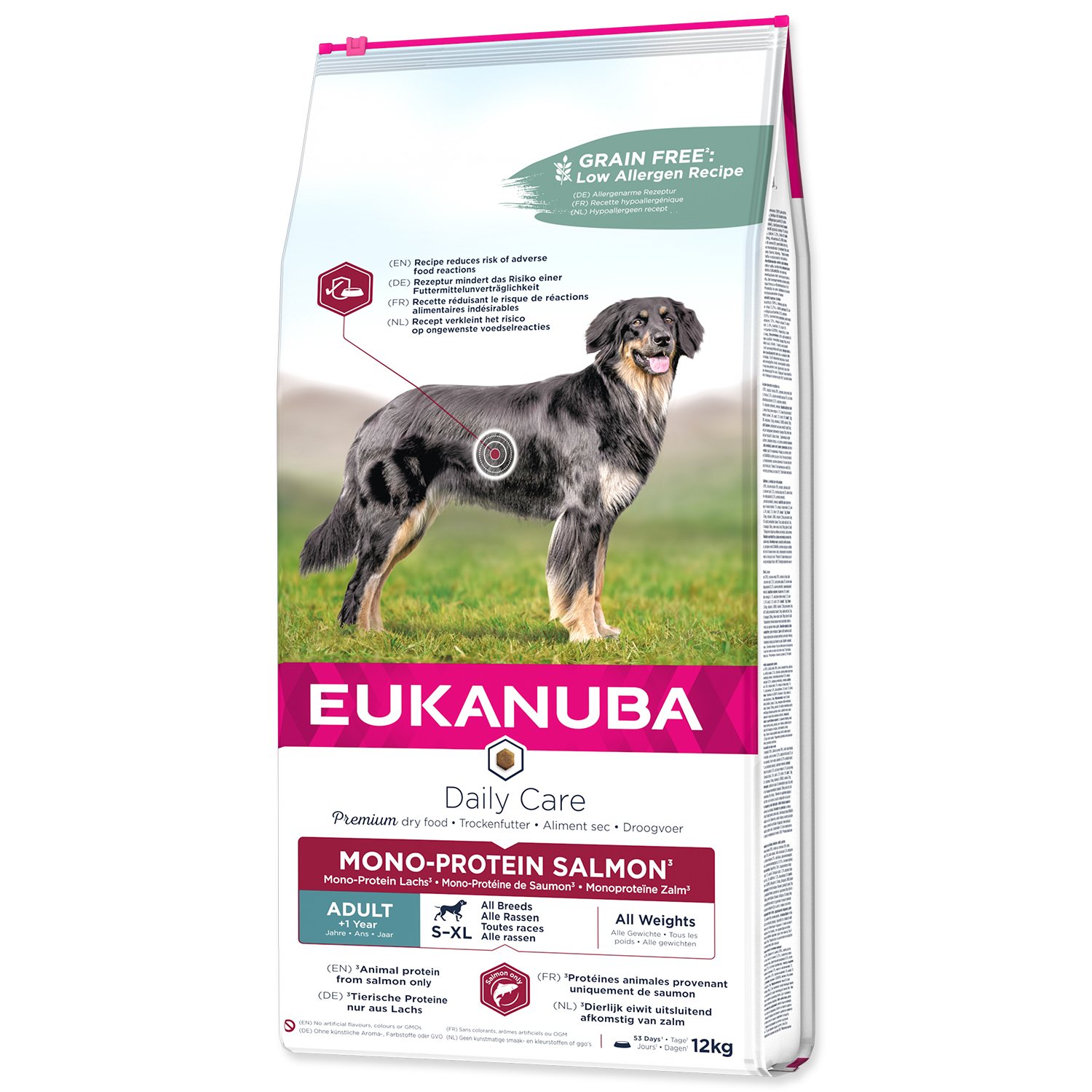 Krmivo EUKANUBA Daily Care Adult Mono Protein Salmon 12kg-KS
