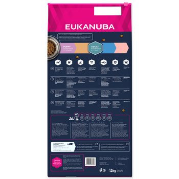 Krmivo EUKANUBA Adult Small & Medium Grain Free Ocean Fish 12kg-KS