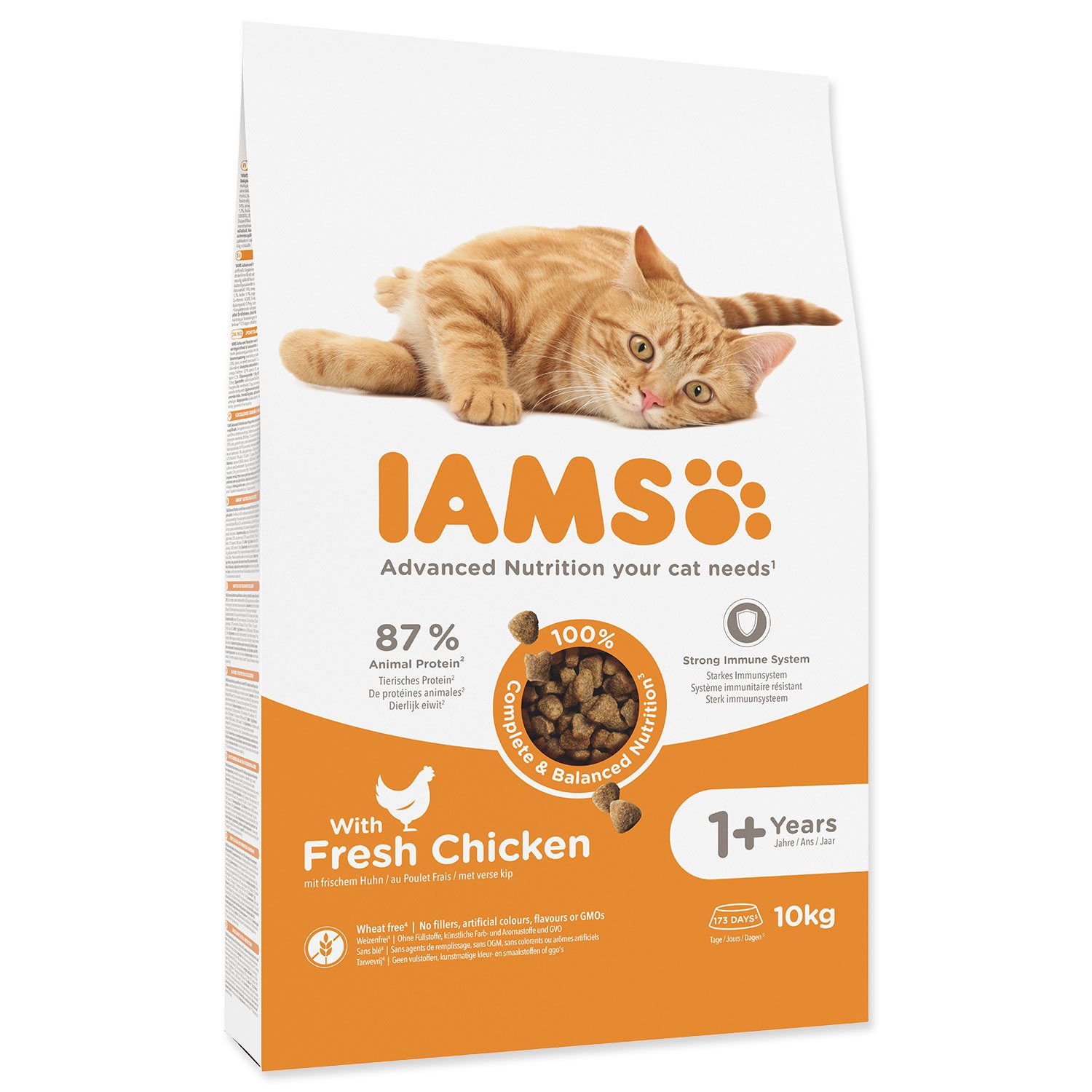 Krmivo IAMS Cat Adult Chicken 10kg -KS
