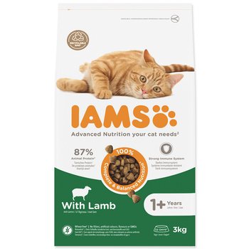 Krmivo IAMS Cat Adult Lamb 3kg -KS