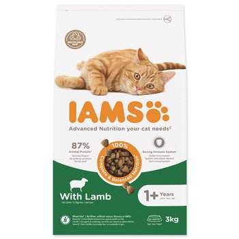 Krmivo IAMS Cat Adult Lamb 3kg -KS