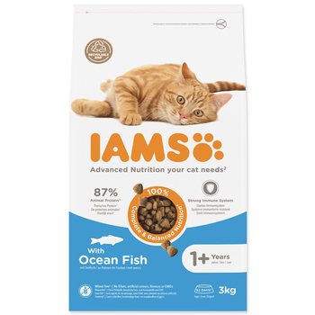 Krmivo IAMS Cat Adult Ocean fish 3kg -KS