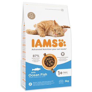 Krmivo IAMS Cat Adult Ocean fish 3kg -KS