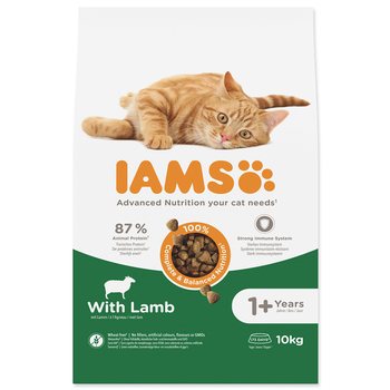 Krmivo IAMS Cat Adult Lamb 10kg -KS