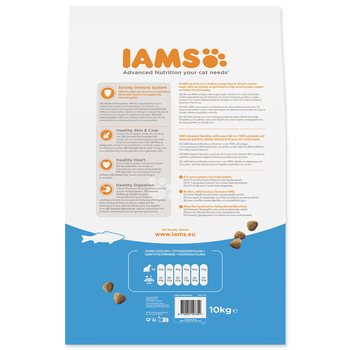 Krmivo IAMS Cat Adult Ocean Fish 10kg -KS