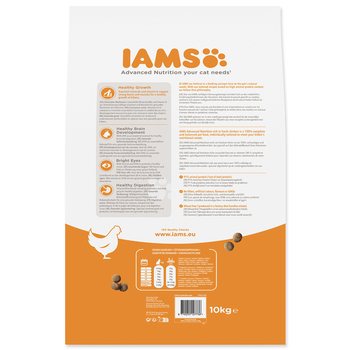 Krmivo IAMS Cat Kitten Chicken 10kg -KS
