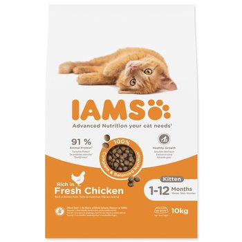 Krmivo IAMS Cat Kitten Chicken 10kg -KS