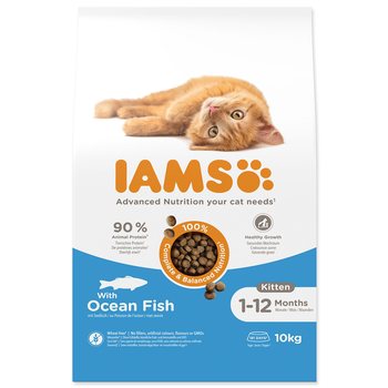 Krmivo IAMS Cat Kitten Ocean Fish 10kg-KS