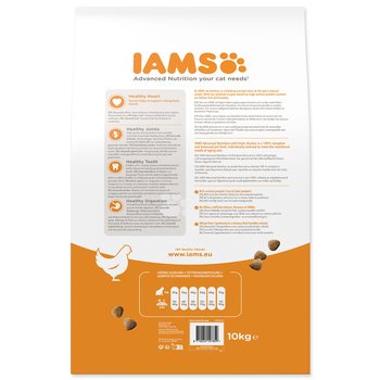 Krmivo IAMS Cat Senior Chicken 10kg -KS