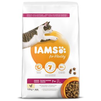 Krmivo IAMS Cat Senior Chicken 10kg -KS