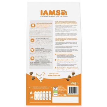 Krmivo IAMS Cat Adult Chicken 2kg -KS