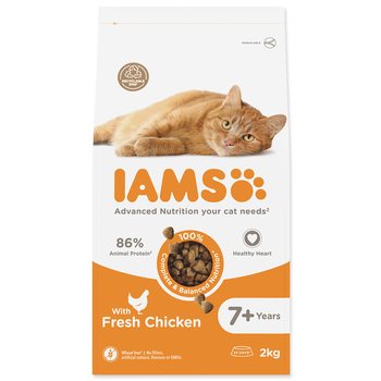 Krmivo IAMS Cat Senior Chicken 2kg -KS