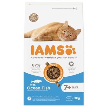 Krmivo IAMS Cat Senior Ocean fish 3kg -KS