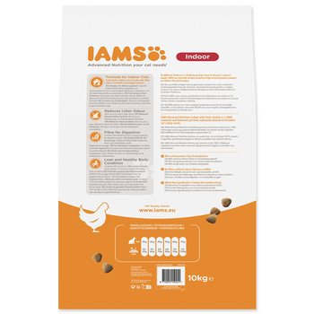 Krmivo IAMS Cat Adult/Senior Indoor Chicken 10kg-KS