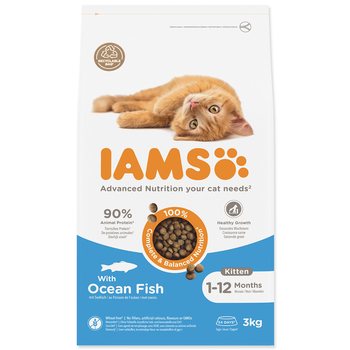 Krmivo IAMS Cat Kitten Ocean fish 3kg -KS