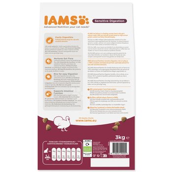 Krmivo IAMS Cat Adult Turkey 3kg -KS