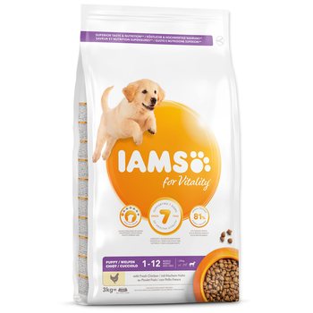 Krmivo IAMS Dog Puppy Large Chicken 3kg -KS