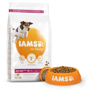 Krmivo IAMS Dog Senior Small & Medium Chicken 3kg -KS