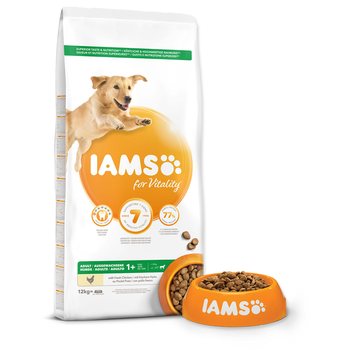 Krmivo IAMS Dog Adult Large Chicken 12kg -KS