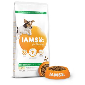 Krmivo IAMS Dog Adult Small & Medium Chicken 12kg -KS