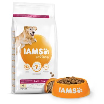 Krmivo IAMS Dog Senior Large Chicken 3kg -KS