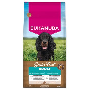 Krmivo EUKANUBA Grain Free Adult all breeds rich in venison 12kg-KS