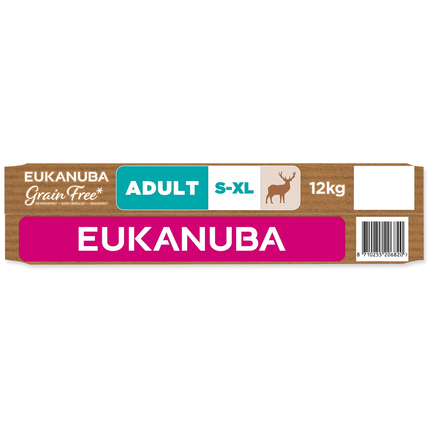 Krmivo EUKANUBA Grain Free Adult all breeds rich in venison 12kg-KS
