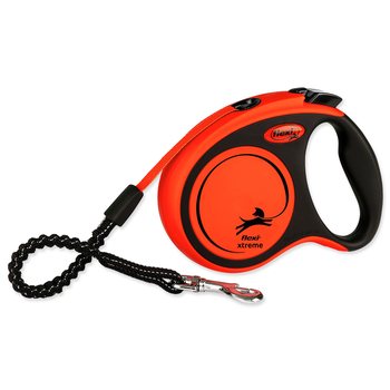 Vodítko Flexi Xtreme páska L oranžové 8m-KS