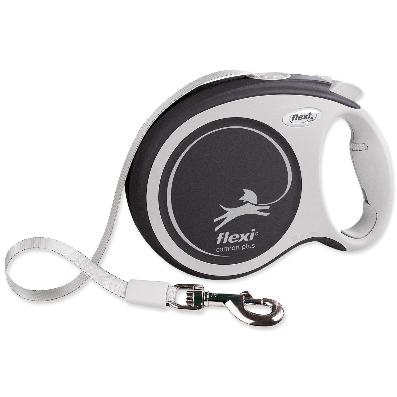 Vodítko Flexi Comfort Plus páska L antracitové 8 m-KS