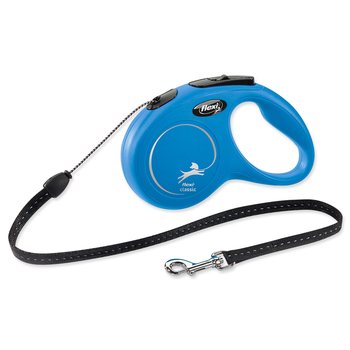 Vodítko Flexi Classic New lanko S modré 5m-KS