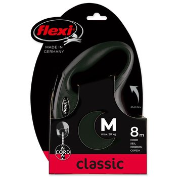 Vodítko Flexi Classic New lanko M černé 8m-KS