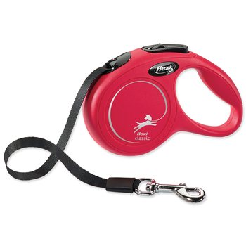 Vodítko Flexi Classic New páska XS červené 3m-KS