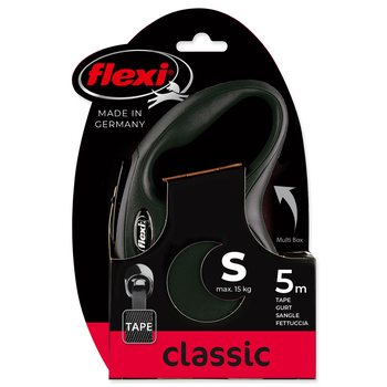 Vodítko Flexi Classic New páska S černé 5m-KS