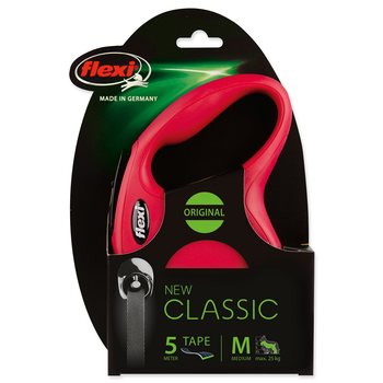 Vodítko Flexi Classic New páska M červené 5m-KS