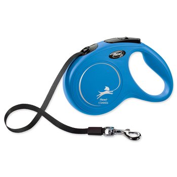 Vodítko Flexi Classic New páska M modré 5m-KS
