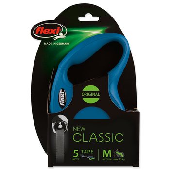 Vodítko Flexi Classic New páska M modré 5m-KS