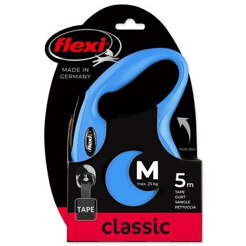 Vodítko Flexi Classic New páska M modré 5m-KS