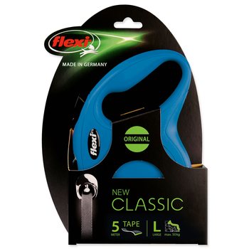 Vodítko Flexi Classic New páska L modré 5m-KS
