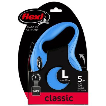 Vodítko Flexi Classic New páska L modré 5m-KS
