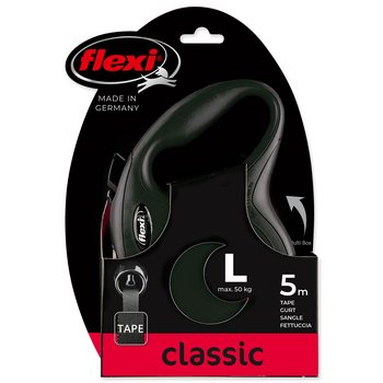 Vodítko Flexi Classic New páska L černé 5m-KS