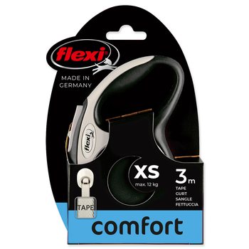 Vodítko Flexi New Comfort páska XS černé 3m-KS
