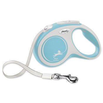 Vodítko Flexi New Comfort páska S světle modré 5m-KS