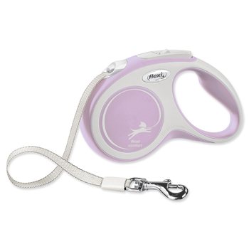 Vodítko Flexi New Comfort páska S růžové 5m-KS