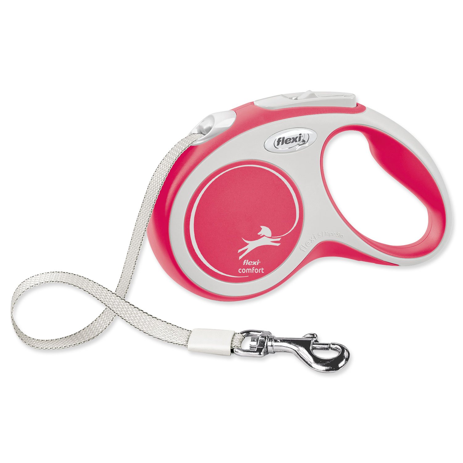 Vodítko Flexi New Comfort páska S červené 5m-KS