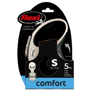Vodítko Flexi New Comfort páska S černé 5m-KS