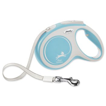 Vodítko Flexi New Comfort páska M světle modré 5m-KS