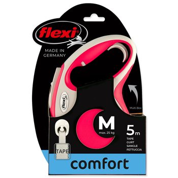 Vodítko Flexi New Comfort páska M červené 5m-KS