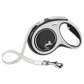 Vodítko Flexi New Comfort páska M černé 5m-KS
